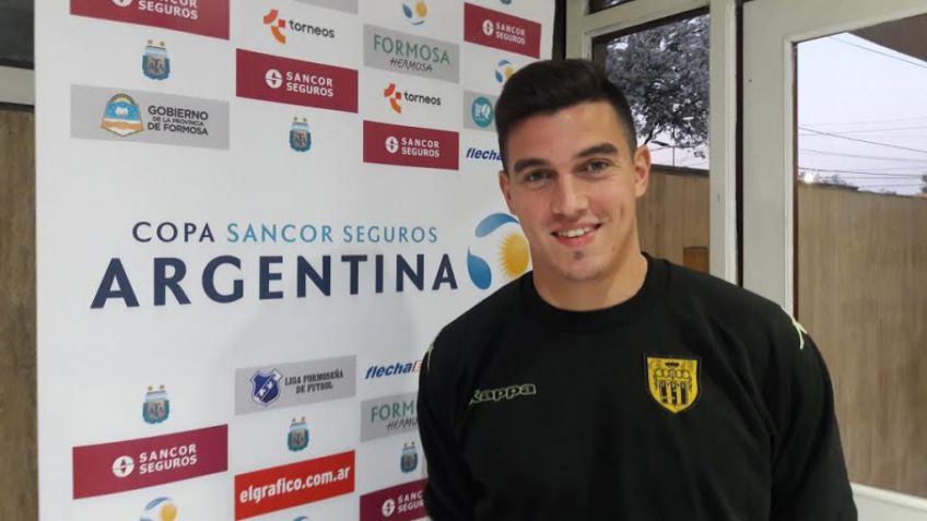 García Basso, el lateral que salió de Boca y mañana lo enfrentará con la de Santamarina