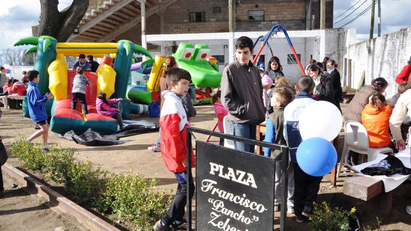 Ferro festeja el día del niño con una gran kermesse
