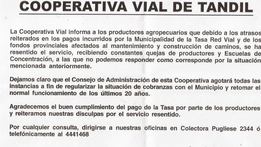 Una solicitada que abrió una grieta inesperada