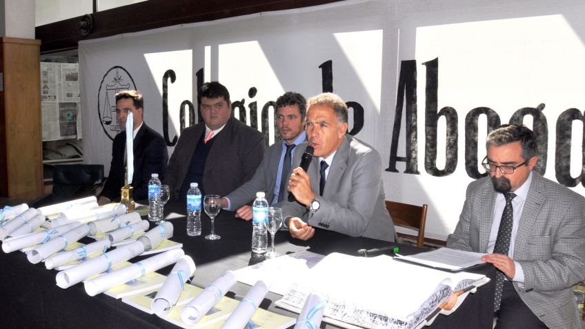 El Colegio de Abogados de Azul recibió a nuevos profesionales