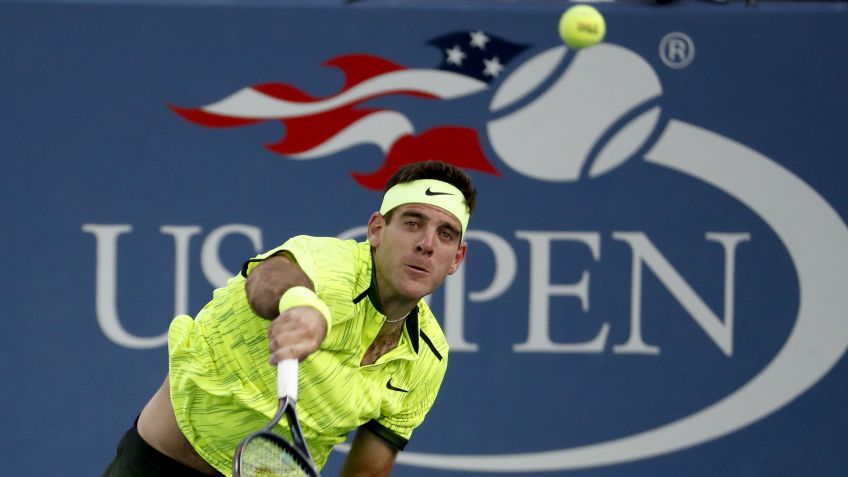 Del Potro a cuartos: ganaba cuando su rival se retiró por lesión 