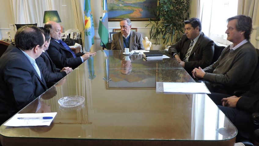 Lunghi se reunió con el defensor general del departamento judicial Azul