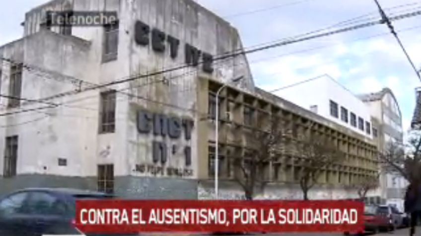 La solidaridad de los chicos de la Técnica 2 llegó a la pantalla nacional