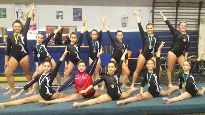 Ferro sigue cosechando muy buenos resultados en Gimnasia Artística
