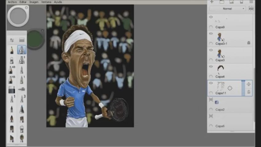 Dibujando a Delpo
