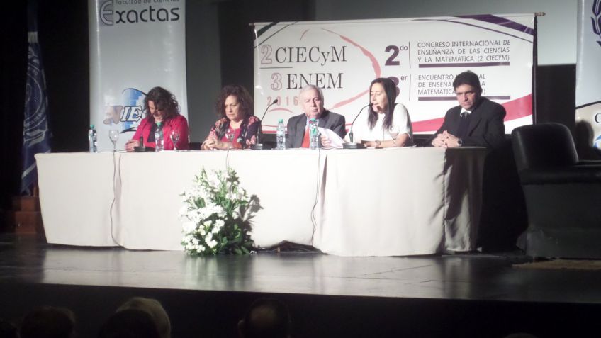 Abrió en UNICEN el Congreso de Enseñanza de Ciencias y Matemática