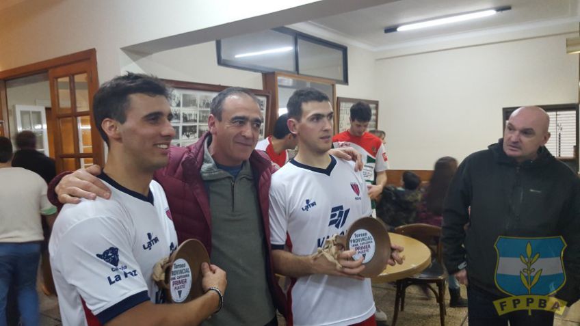 Pelota paleta: Ferro campeón de primera en Cháves