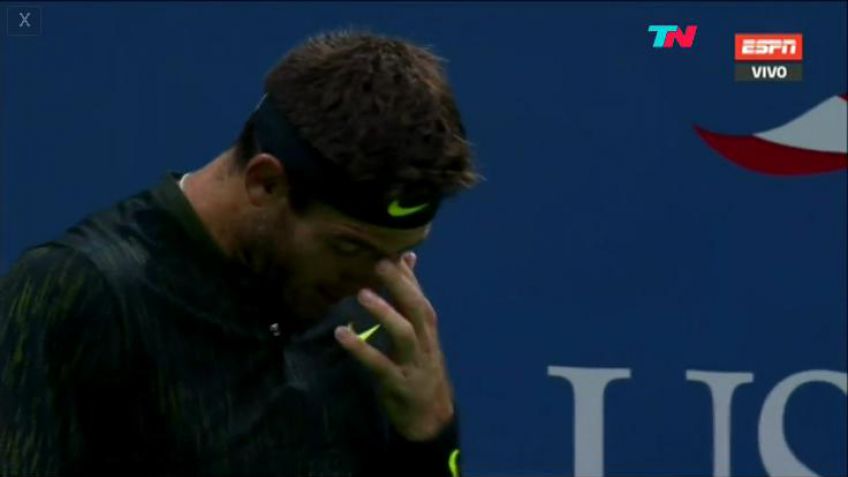Delpo, emocionado con el cariño de la gente