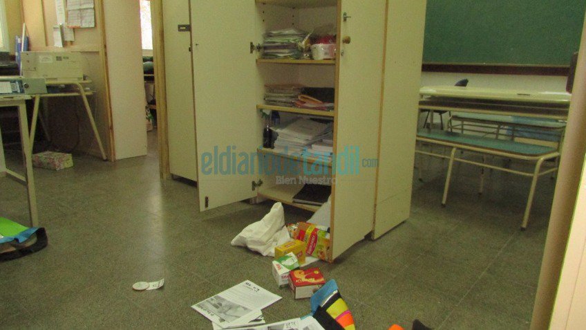 Numeroso y dañino robo en la Escuela Secundaria Nº 15