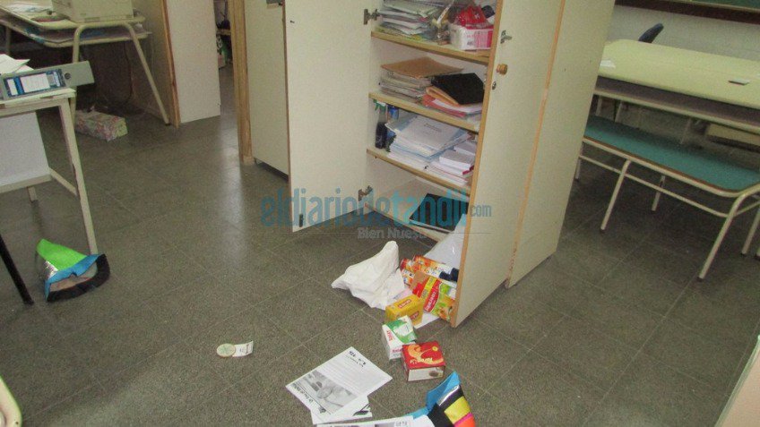 Numeroso y dañino robo en la Escuela Secundaria Nº 15