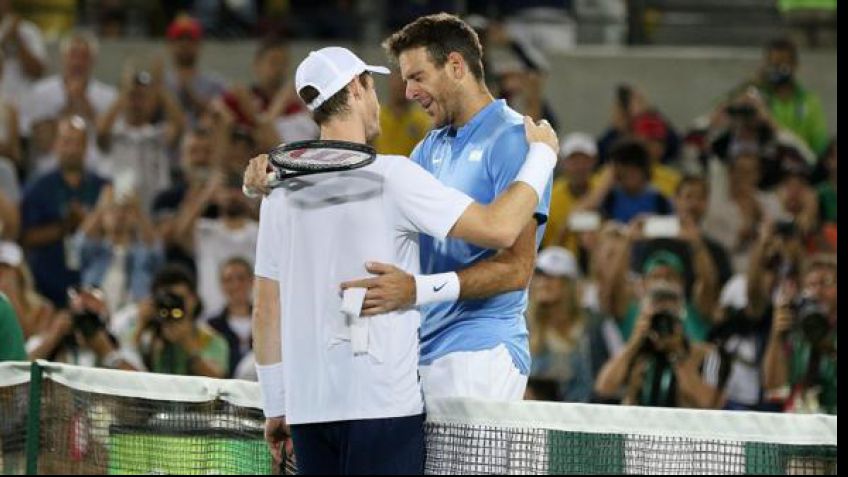 Desde las 9, Del Potro y Murray abren la semifinal