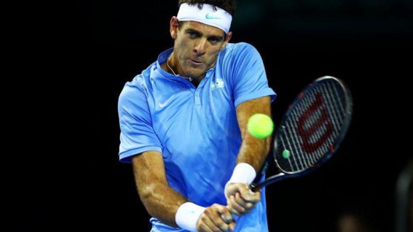 Del Potro le ganó una batalla a Murray en Glasgow