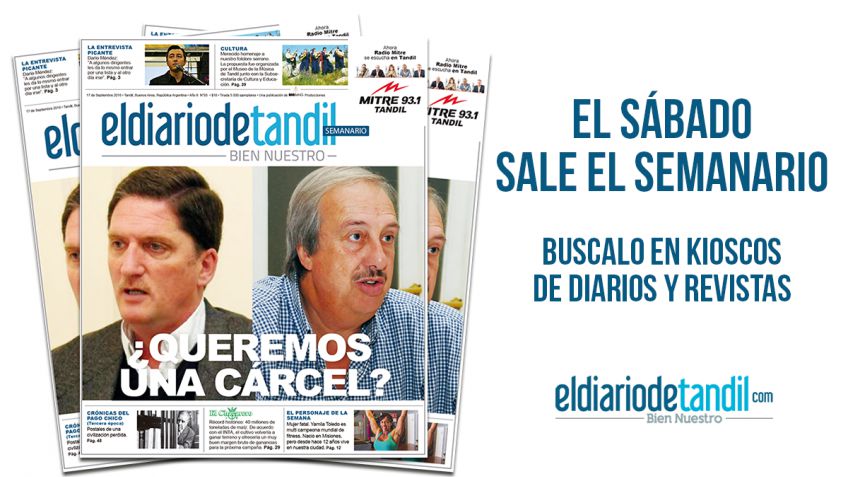 "¿Queremos una cárcel?", la tapa del Semanario