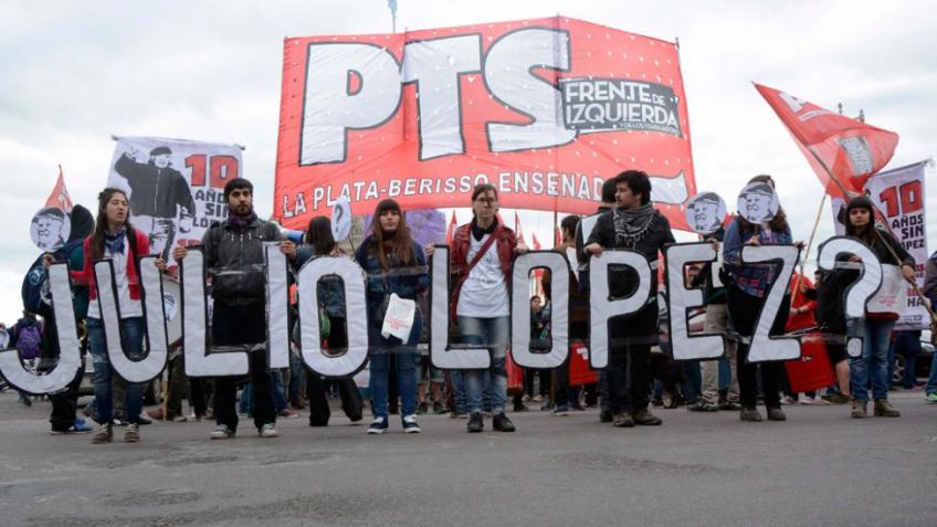 Reclaman Justicia a 10 años de la segunda desaparición de Jorge Julio López
