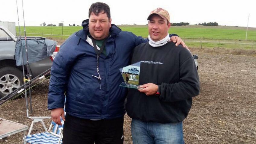 Salvador Bustos campeón zona centro de longcasting