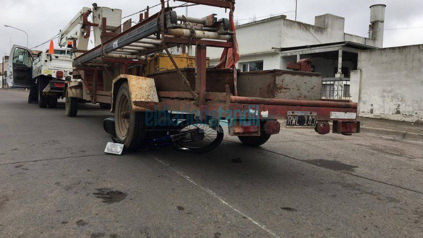 Un herido en accidente entre vehículo de la Usina y una moto