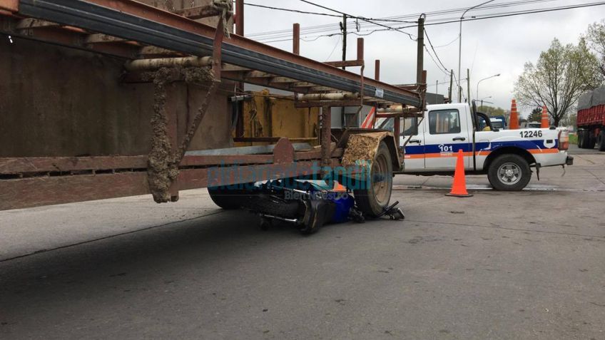 Un herido en accidente entre vehículo de la Usina y una moto