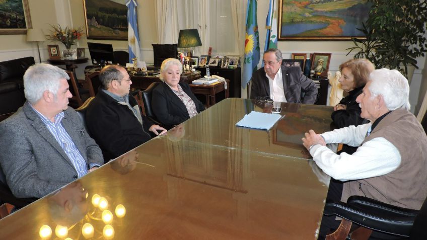 El intendente recibió a jubilados y pensionados