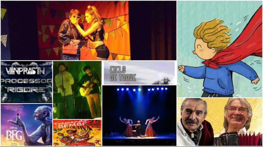 Shows por todos lados