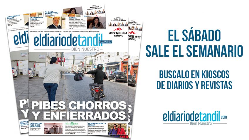 "Pibes chorros y enfierrados", la tapa del Semanario