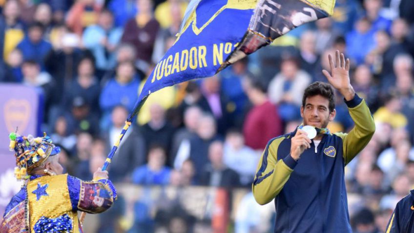 Del Potro tuvo su reconocimiento en La Bombonera