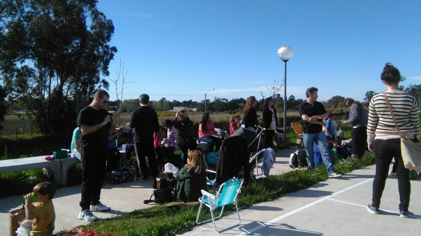 Un reclamo en forma de picnic