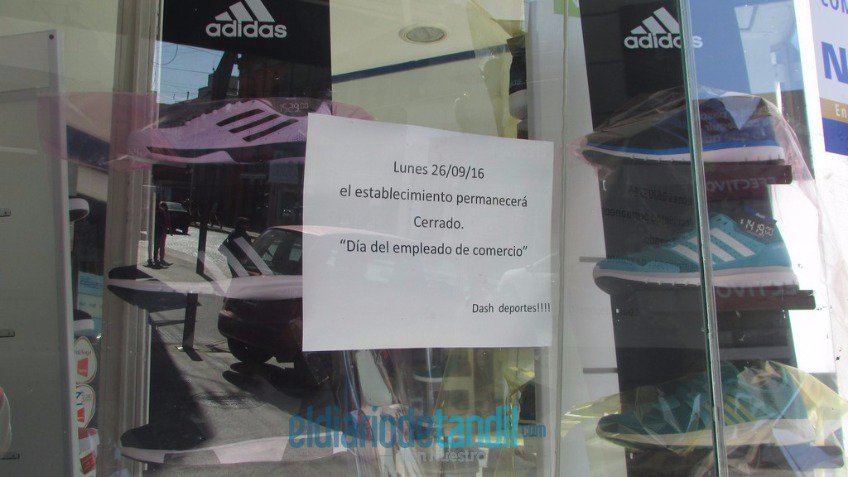 Alto nivel de cierre por el Día del Empleado de Comercio