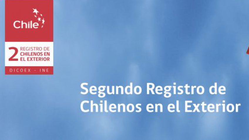 Segundo registro de chilenos en el exterior