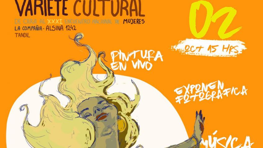 Varieté cultural de cara al XXXI Encuentro Nacional De Mujeres