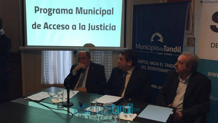 Con un gran marco se presentó el programa de Acceso a la Justicia