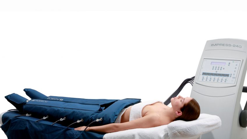 Presoterapia para las piernas