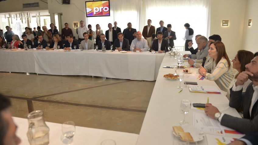 Vidal asumió la presidencia del Pro en provincia de Buenos Aires