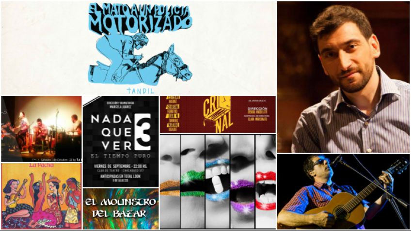 Todos los shows de este fin de semana