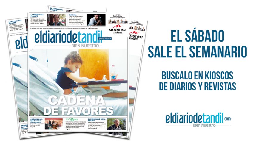 "Cadena de favores", la tapa del semanario