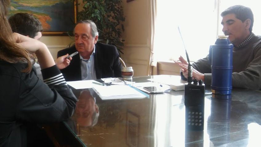 Lunghi este mediodía con la prensa: "Ahora vamos por la urbanización de dos barrios más"