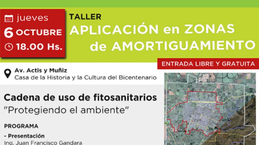 Taller de capacitación para la aplicación de fitosanitarios