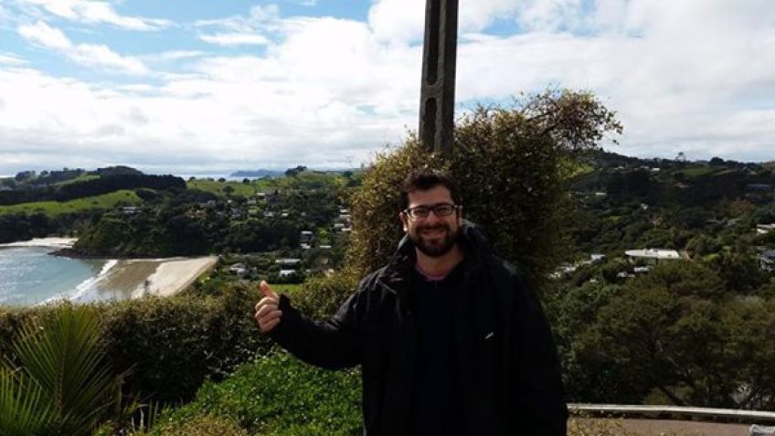 Cristian Rodríguez en Nueva Zelanda