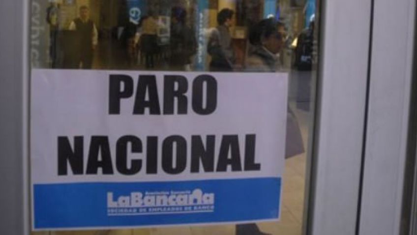 Palazzo convocó a un paro nacional total bancario para el viernes 28 de este mes