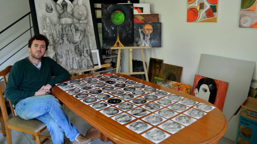 "Son 50 obras que tienen mucho que ver con como siento el arte"