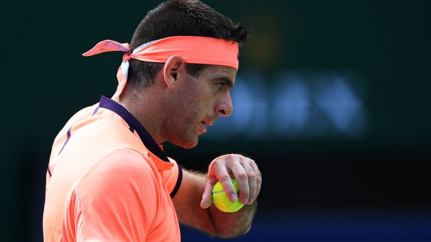 Debut y despedida para Del Potro en Shangai