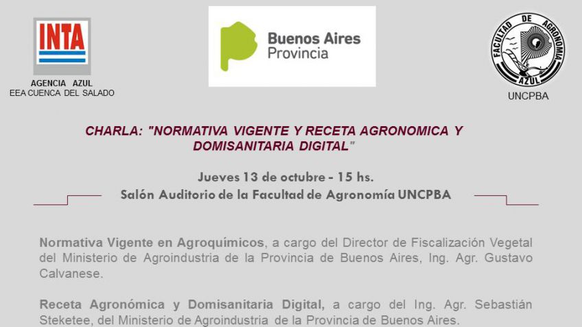 Normativa vigente y receta agronómica y domisanitaria digital