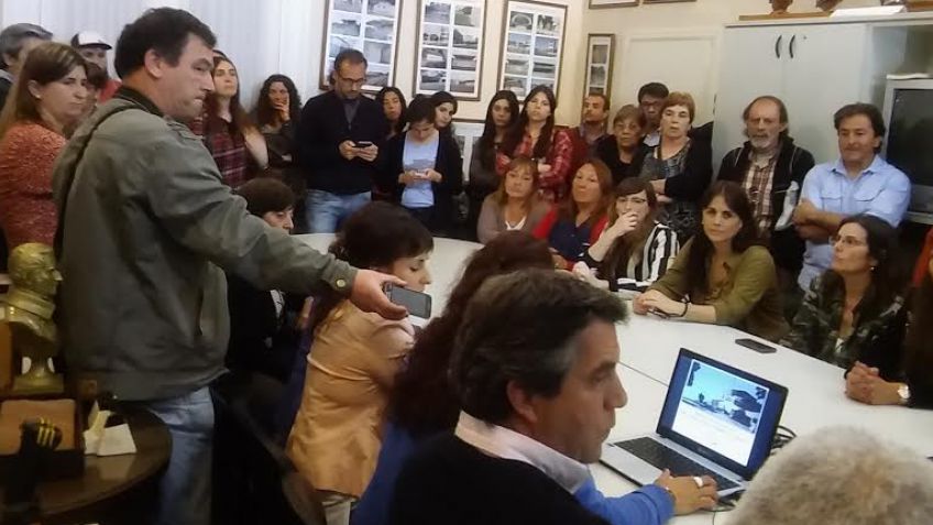 Ante vecinos, Lunghi anunció una millonaria inversión en obras para El Tropezón y Maggiori
