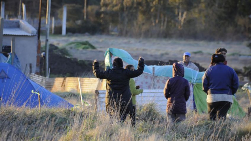 Lo último: se llevó a cabo el desalojo compulsivo en Movediza