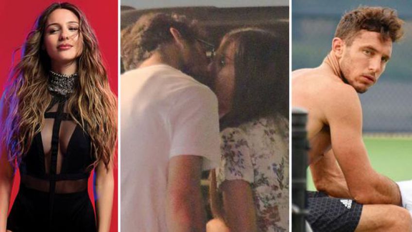 Pico y Pampita, a los besos