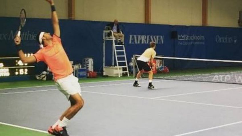 Del Potro y Anderson se retiraron en el dobles de Estocolmo