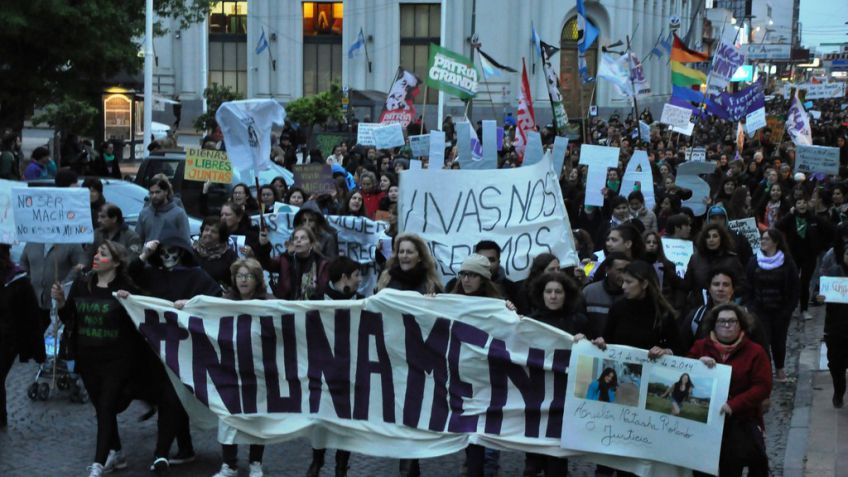 Más de 5000 tandilenses volvieron a gritar "Ni Una Menos"