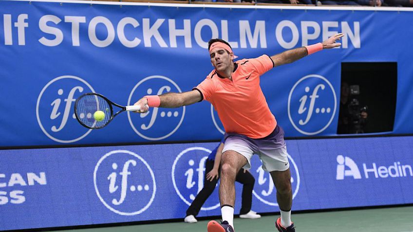 Del Potro es finalista del ATP de Estocolmo