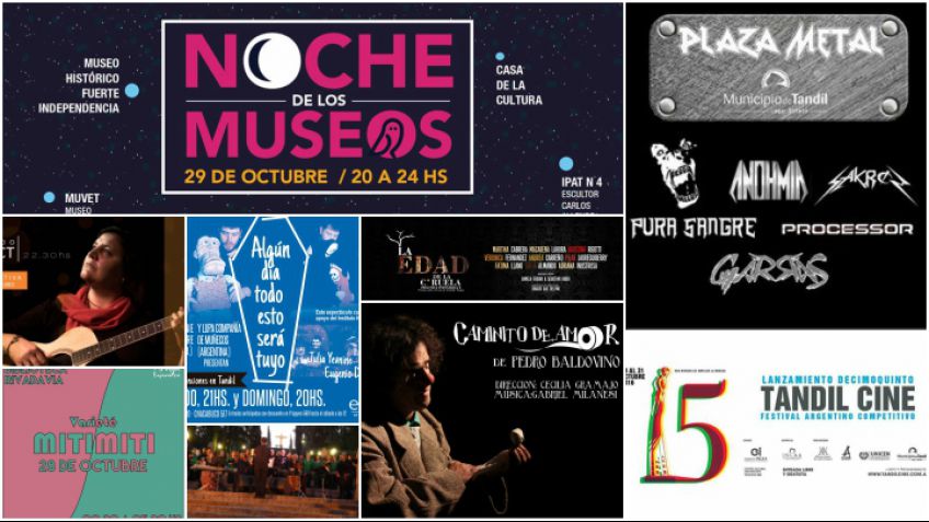 Variada actividad artística para este fin de semana