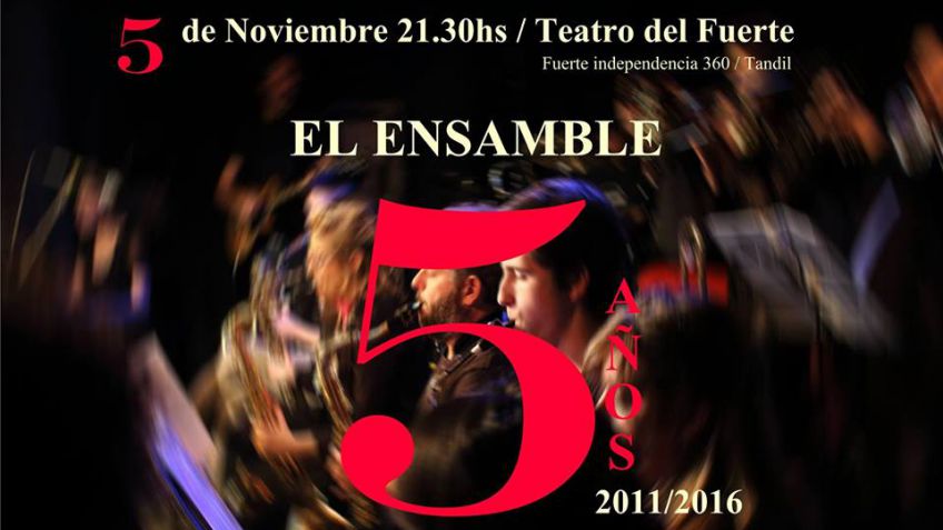 Se anticipa concierto de El Ensamble, en el Teatro del Fuerte