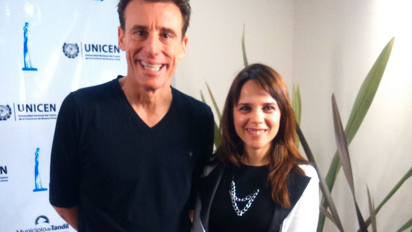 Valeria Britos y Lionel Campoy participaron de la Muestra Lanzamiento de Tandil Cine